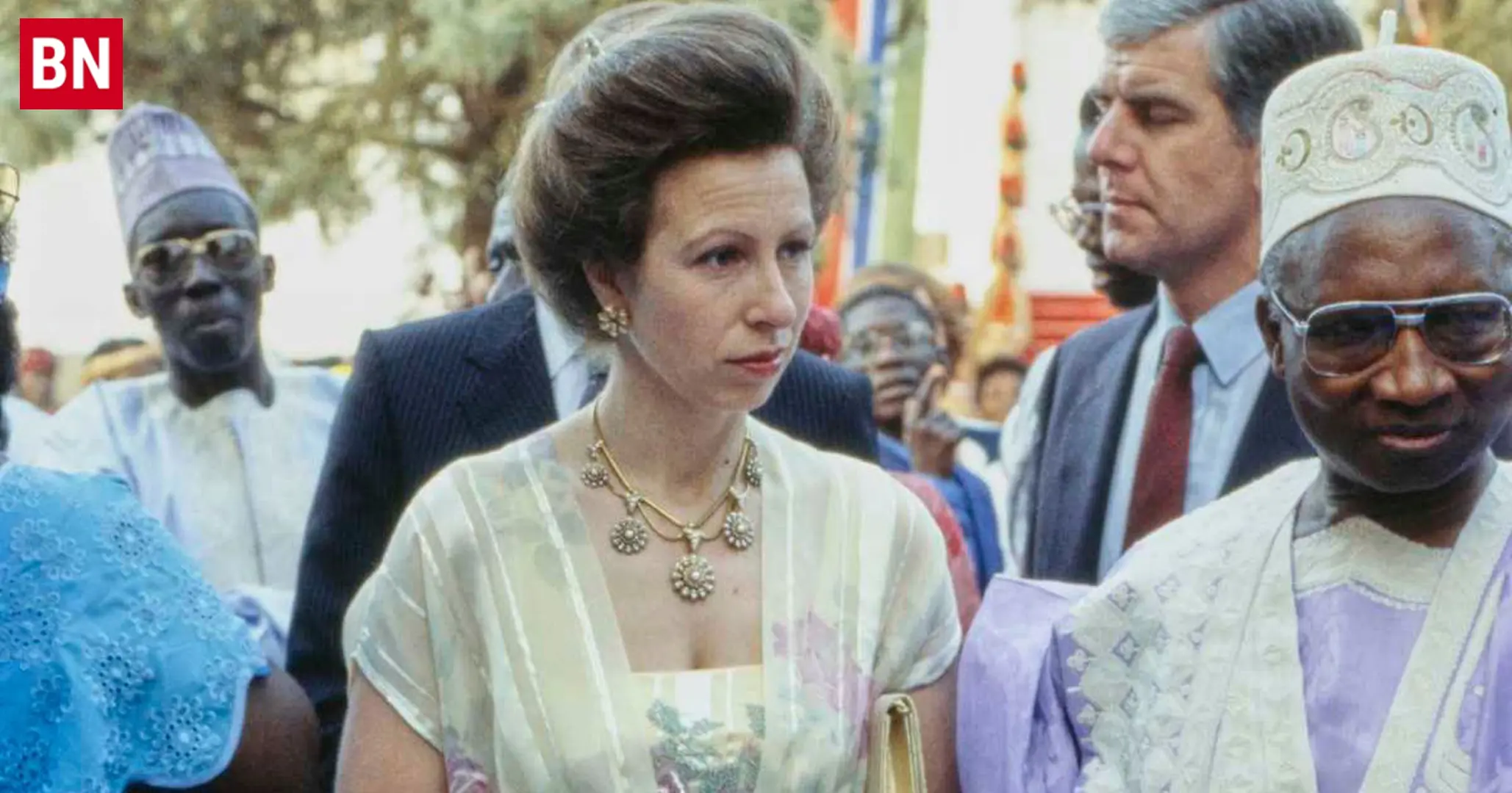 Princess Anne re-wearing a 42-year-old dress for royal banquet at Guildhall