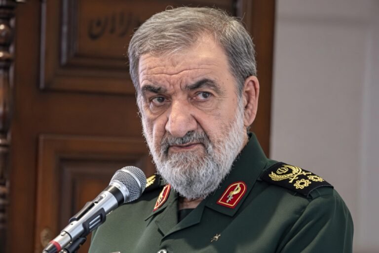 Iran military adviser Mohsen Rezaei Strait of Hormuz escalation 2026