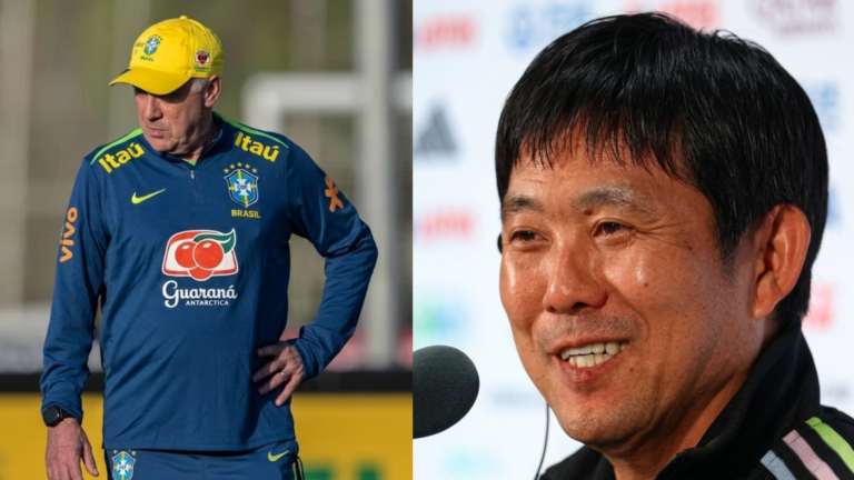 Hajime Moriyasu warns Brazil during World Cup press conference