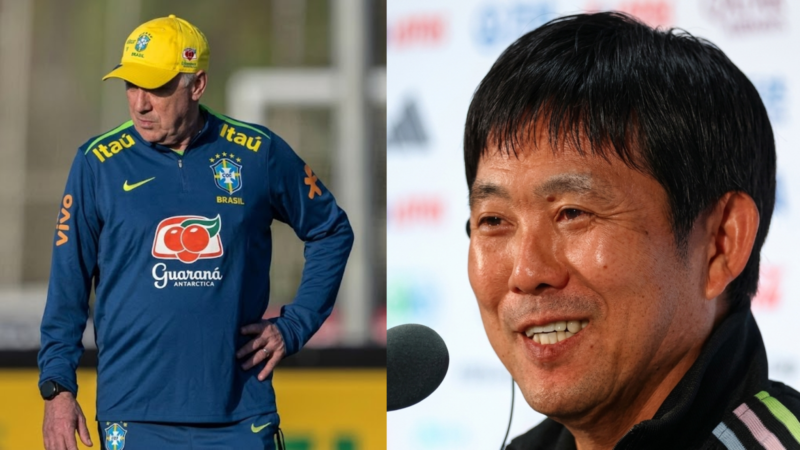 Hajime Moriyasu warns Brazil during World Cup press conference