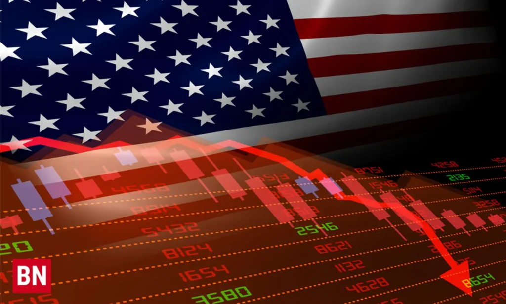 stock market in freefall