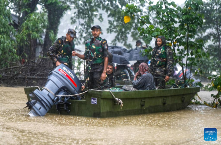 Bangladesh Floods and Landslides: Military Rescues Over 1 Million Affected