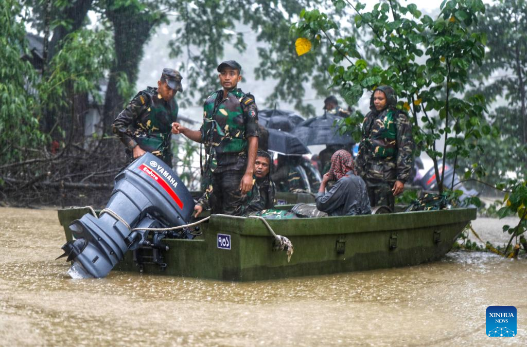Bangladesh Floods and Landslides: Military Rescues Over 1 Million Affected