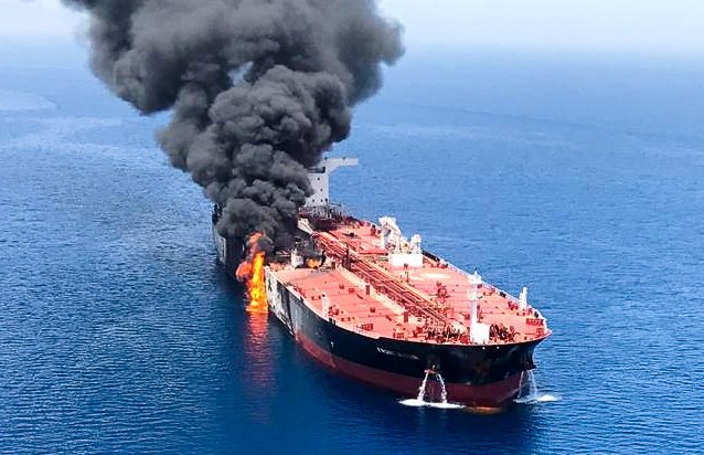 Strait of Hormuz oil tanker attack