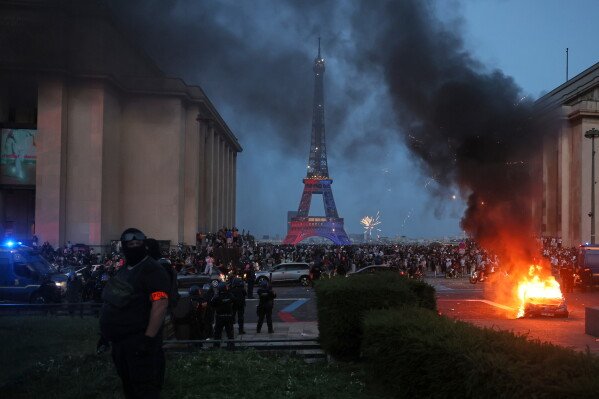 Paris wildfires and Bangkok fire