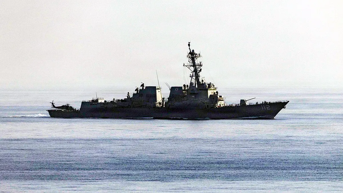 IRGC Navy US Warship Warning