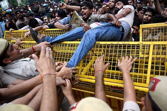 CJP protest violence