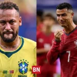 Neymar and Cristiano Ronaldo break down in tears
