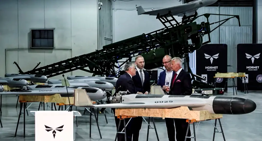 Poland Unveils New Production Line for Hornet Long-Range Strike Drone