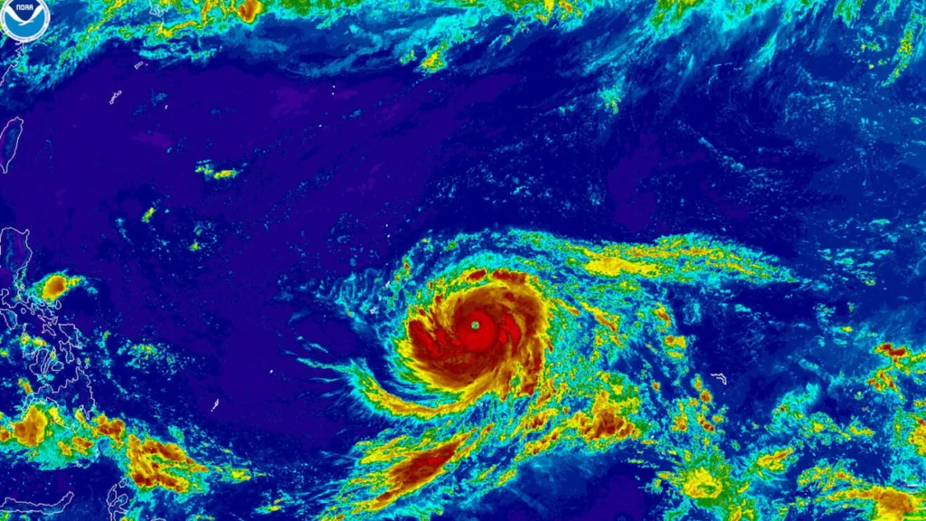 Super Typhoon Bavi Rota strike