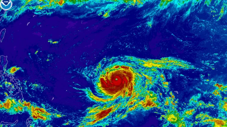 Super Typhoon Bavi Rota strike