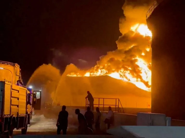Zawiya oil refinery attack