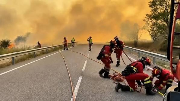 Castellon wildfire
