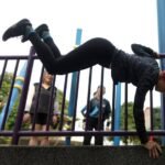 Singapore elderly parkour