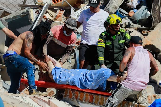 Colombia Earthquake Morgue Crisis
