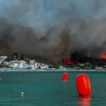 Halkidiki Greece wildfire
