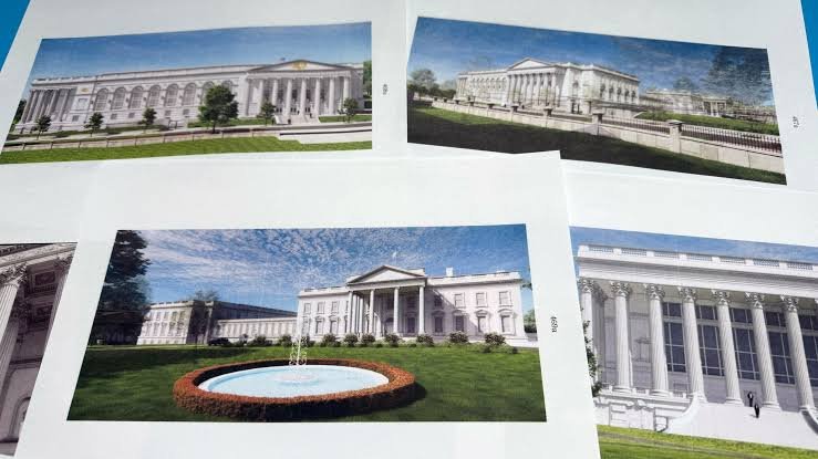 Trump Supreme Court Ballroom Construction