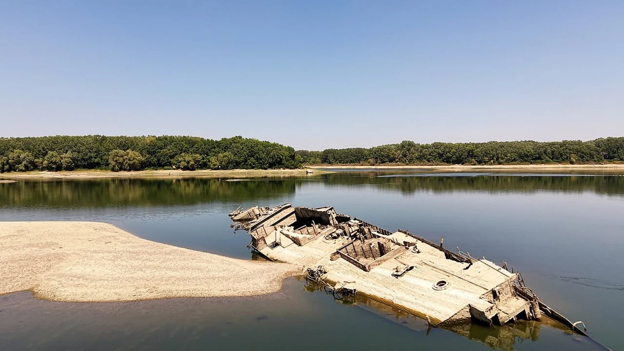Danube Nazi Shipwrecks Revealed Amid Record Europe Heatwave