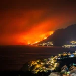 Omiš Croatia Wildfire