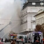 Russia Strikes Ukraine Security HQ